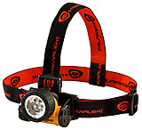 Streamlight Septor LED Headlamp, AAA, White, 50 Lumens, Black/Yellow, 61052