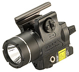 Streamlight TLR-4 Rail Mounted Laser Sight and Flashlight, CR2 Lithium, USP Compact Only, Red, 170 Lumens, Black, 69241