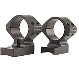 Talley 950702 Hi Rings &amp; Base Set, Winchester 70 1'' Style, Black Finish, 950702
