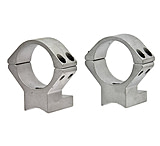 Image of Talley S930700 1-Piece Low Base &amp; Ring Set Remington 700 1&quot; Style Silver Finish