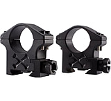Talley 34mm Tactical Ring Black Armor, Exra High 6 Screw, Black Armor, 34mm BAT346X