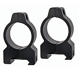 Image of Traditions 1 Inch Steel Scope Ring High Standard Matte Black A893DS