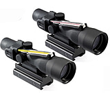 Image of Trijicon ACOG 3x30 Dual Illumination Rifle Scope with Chevron Ballistic Reticle TA33
