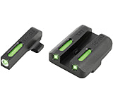TruGlo TFX Springfield XD/XDM/XDS 3 Dot Green Tritium/Fiber Optic Sight, TG-TG13XD1A