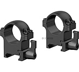 Image of Vector Optics Steel Weaver Qick Release Medium Profile Rings, 1 in