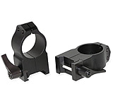 Image of Warne 1 Inch Extra High Silver Quick Detach Rings 203LS