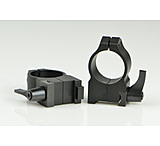 Warne Maxima Steel Rings, 1in, CZ 550 19mm Grooved Receiver, QD, High - Matte 2BLM