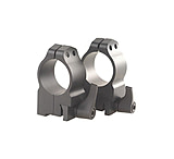 Warne Maxima Steel Rings, 1in, Ruger M77 &amp; Hawkeye Grooved Receiver, QD, Medium - Matte 1R7LM
