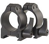 Warne Maxima Steel Rings, 1in, Weaver/Picatinny, QD, Medium - Matte 201LM