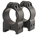 Image of Warne 1in Permanently Attached Medium Scope Mount Rings