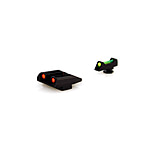 Williams Gun Sight Self Defense Pistol Sights, Glock 42 &amp; 43, Green/Red, 71033