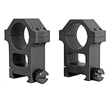 Image of Yankee Hill Machine Scope Rings AR-Tall 30mm Picatinny Matte Black YHM-300A