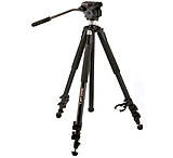 Image of Zeiss Aluminum Tripod, Video Head, and Carrying Strap