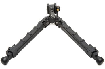 Image of ACCU-TAC LR-10 G2 Quick Detach Bipod, Large Rifle, Flat Black, LRB-G200