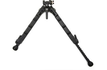 Image of ACCU-TAC LR-10 G2 Quick Detach Bipod, Large Rifle, Flat Black, LRB-G200