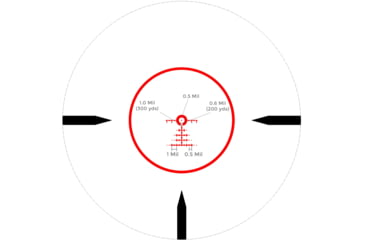 Image of Accufire Technology Prospectis ATRO-8 Rifle Scope, 1-8x24mm, 30mm Tube, First Focal Plane, CQB-Comp W/ Fastt-3 Reticle, Black, ACC-PT8-2020G1