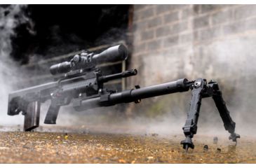 Image of Accuracy Solutions BipodeXt ARC II Picatinny No Accessories, Black, BipodeXt ARC II Picatinny NA