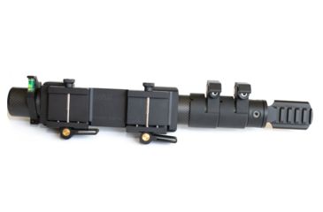 Image of Accuracy Solutions BipodeXt ARC III ARCA Rail Dual Mount, Black, BipodeXt ARC III ARCA Rail DM