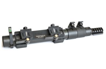 Image of Accuracy Solutions BipodeXt TAC III Gen 2 Picatinny, No Accessories, Black, BipodeXt TAC III G2 Pictny. NA