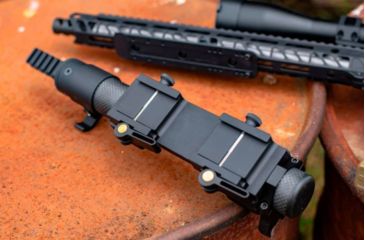 Image of Accuracy Solutions BipodeXt TAC II Gen2 ARCA Spec Telescoping Bipod, Black, AS-90080