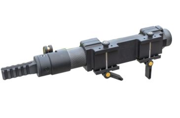 Image of Accuracy Solutions BipodeXt TAC II Gen2 ARCA Spec Telescoping Bipod, Black, AS-90080