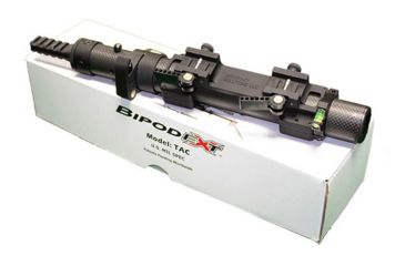 Image of Accuracy Solutions BipodeXt TAC II Gen2 Picatinny Telescoping Bipod, Black, AS-90070