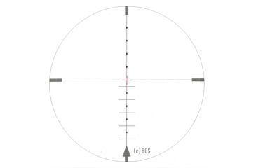 Image of ADCO Red Dot Sight, Bos 50, Proof Scope 1.8x-18x, Black, 30mm, BX220