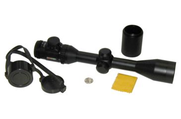 Image of ADCO Red Dot Sight, Clearfield 3-9x, Lit Reticle, Black, 1 in, X39