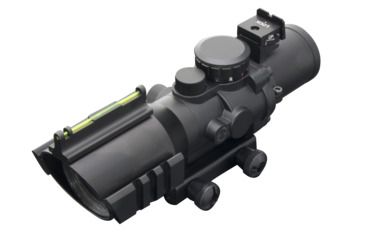 Image of ADCO Red Dot Sight, Predator 4x32mm, Multi Color Reticle Scope, Black, PRED