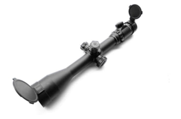 Image of ADE Advanced Optics 6-25x56mm Long Range Rifle Scope, 40mm Tube, Glass Etched Mildot Bar Reticle, Matte, Black, 6-25X56SFIR