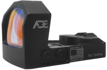 Image of ADE Advanced Optics RD3-022 Pro Artemis Red Dot Sight With Multi-6-Reticle System, Multi-6 Reticle, CR1632, Black, RD3-022 Pro