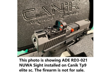 Image of ADE Advanced Optics NUWA Micro Red Dot Sight, 2 MOA Reticle, Black, RD3-021