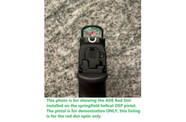 Image of ADE Advanced Optics NUWA Micro Red Dot Sight, 2 MOA Reticle, Black, RD3-021