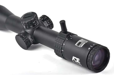 Image of ADE Advanced Optics ProZoom 3-12x40mm Rifle Scope, 30mm Tube, Second Focal Plane, Mil Dot Reticle, Black, 3-12X40