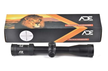 Image of ADE Advanced Optics ProZoom 3-12x40mm Rifle Scope, 30mm Tube, Second Focal Plane, Mil Dot Reticle, Black, 3-12X40