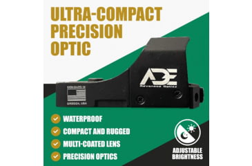 Image of ADE Advanced Optics RD3-006 1x Reflex Green Dot Sight w/Taurus G2C/G2 Optic Mount Plate
