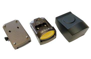 Image of ADE Advanced Optics RD3-012 Delta Mini Reflex Red Dot Micro Sight, Dot Reticle, FDE, RD3-012S