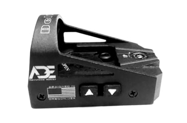 Image of ADE Advanced Optics RD3-012 Mini Reflex Green Dot Micro Sight, 6 MOA Reticle, Black, RD3-012G