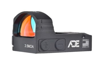 Image of ADE Advanced Optics RD3-028 ARES PRO Motion Awake Red Dot Sight, Multi Reticle, Black, RD3-028 Pro