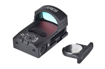 Image of ADE Advanced Optics RD3-028 ARES PRO Motion Awake Red Dot Sight, Multi Reticle, Black, RD3-028 Pro