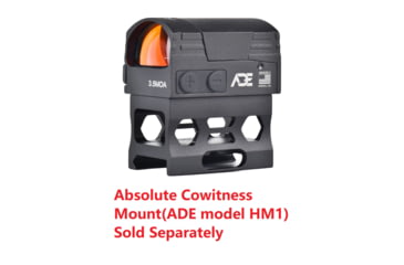 Image of ADE Advanced Optics RD3-028 ARES PRO Motion Awake Red Dot Sight, Multi Reticle, Black, RD3-028 Pro