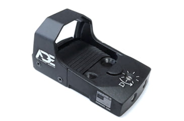 Image of ADE Advanced Optics RD3 BLUE 1x Red Dot Sight, Black, RD3-006B-BLUE
