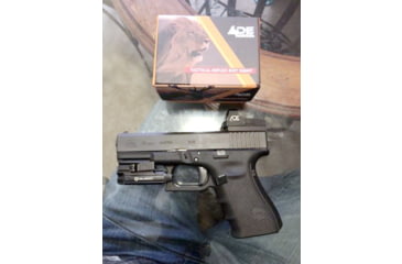 Image of ADE Advanced Optics RD3 BLUE 1x Red Dot Sight, Black, RD3-006B-BLUE