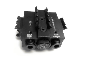Image of ADE Advanced Optics Tactical Green Laser with Green Infrared Laser IR Laser Combo Sight for Night Vision, Black, HG05