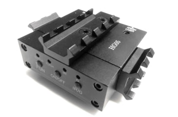 Image of ADE Advanced Optics Tactical Green Laser with Green Infrared Laser IR Laser Combo Sight for Night Vision, Black, HG05