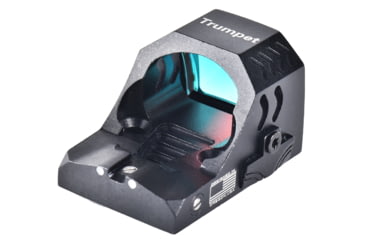 Image of ADE Advanced Optics Trumpet PRO Motion Awake Reflex Blue Dot Sight, 1x26mm, 4 MOA Reticle, Black, RD3-029-BLUE-TRUMPET-RED