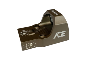 Image of ADE Advanced Optics Valkyrie Gen 2 Green Dot Sight, 4 MOA, FDE, RD3-023S Pro
