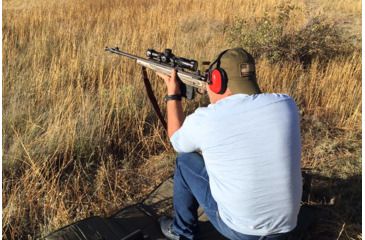 Image of AGM Global Vision 1-8x24mm Professional Rifle Scope, 30mm Tube, Second Focal Plane, Glass etched Mil-dot reticle, Black 4501X822PRGPR1