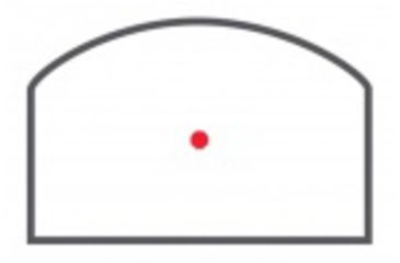 Image of AGM Global Vision 20RD Illuminated Professional Red Dot Sight, Black, 4501XX16PRDS20