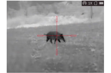 Image of AGM Global Vision Varmint LRF TS50-640 Thermal Imaging Rifle ScopeW/Built-In Laser Range Finder, 2.5-32x50mm, 384x288, 50 Hz, Black, 8.5 3.1 4.2, 3142555306RA51